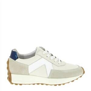NEW GELATO women's freelance sneaker in white/navy